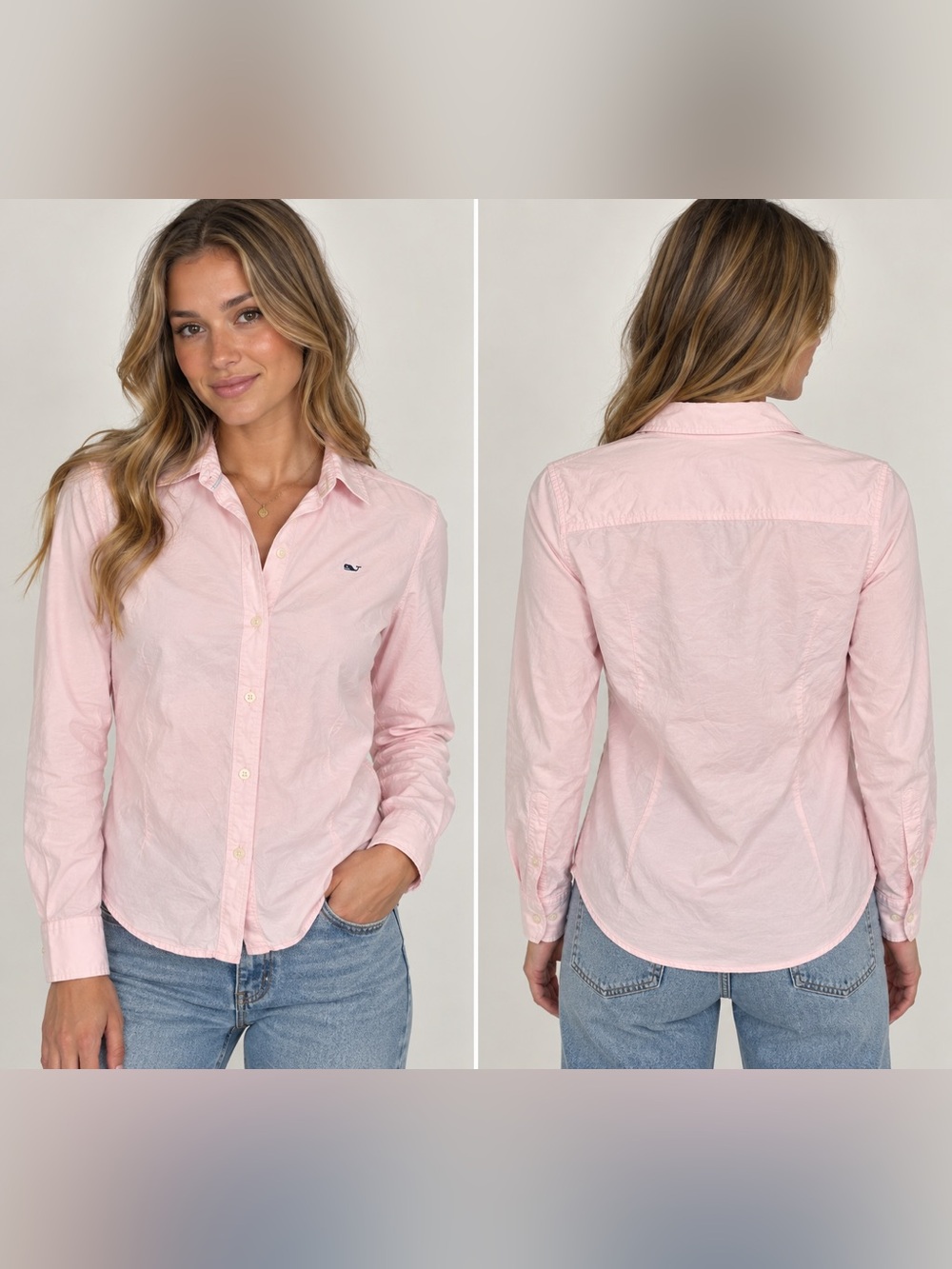 Women’s long sleeve button down